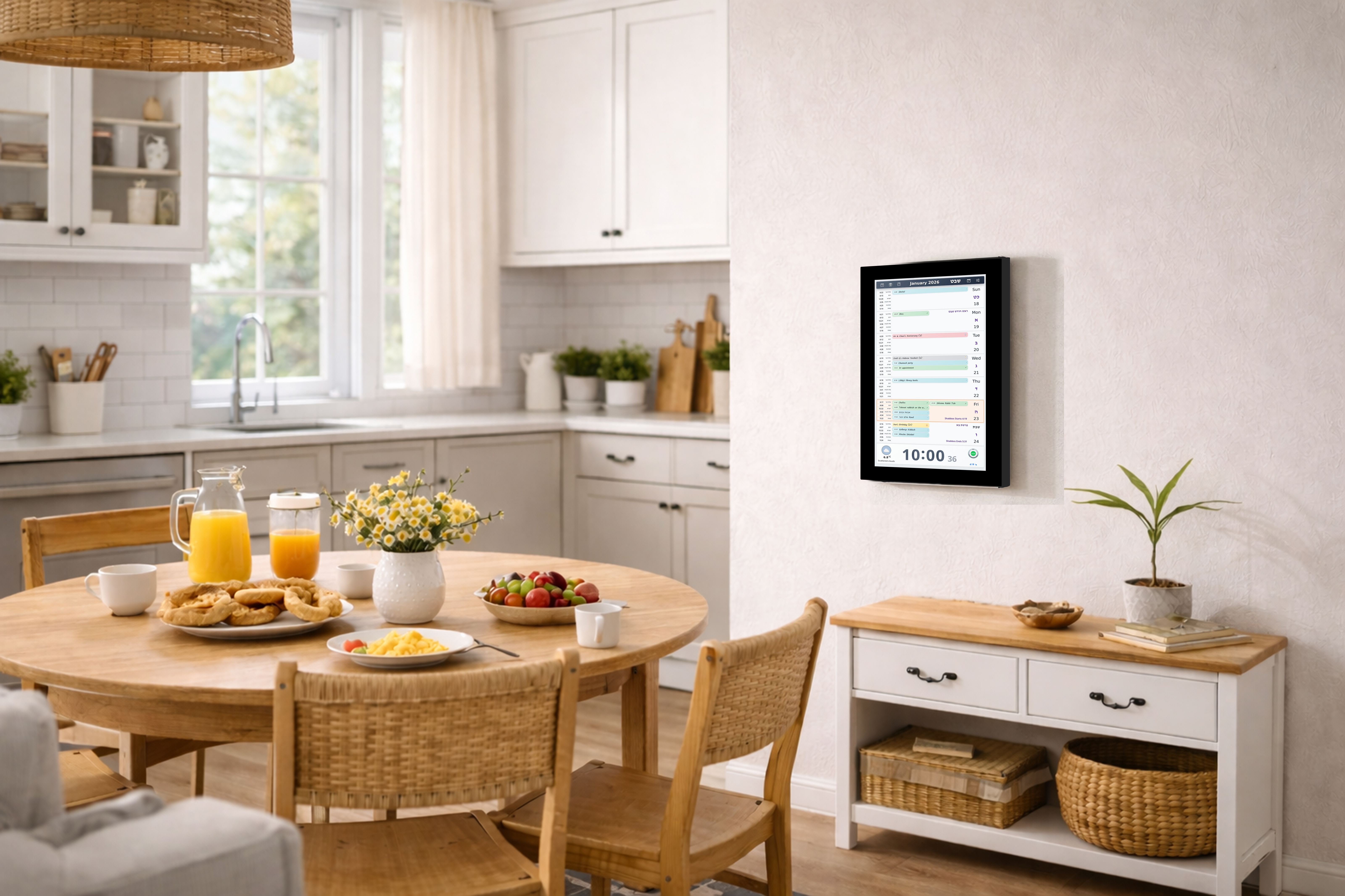 jCal display in a home setting